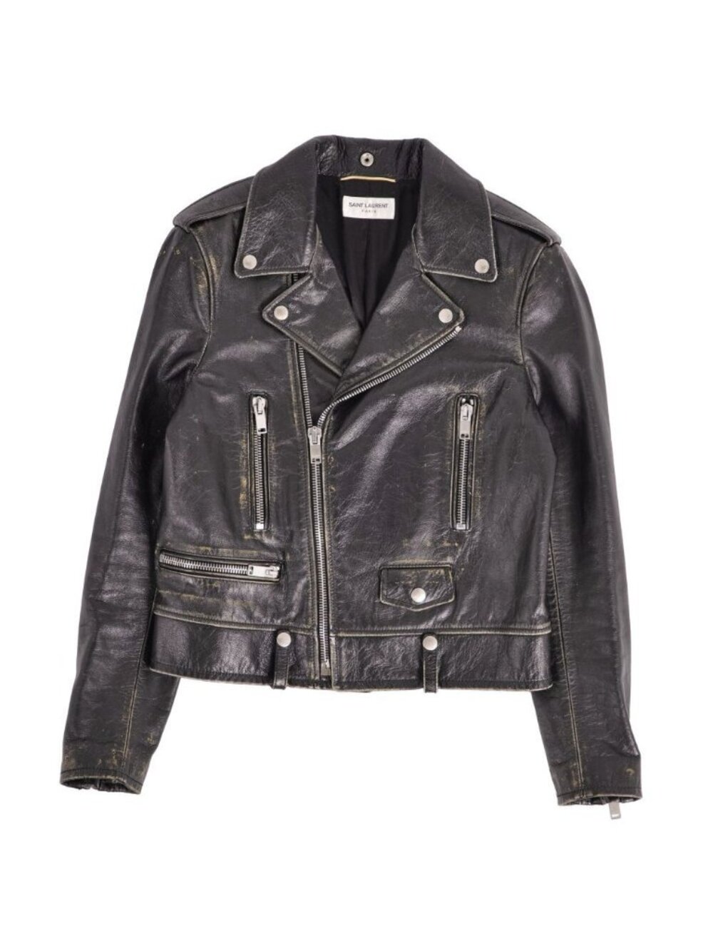 Saint Laurent Paris Leather Jacket